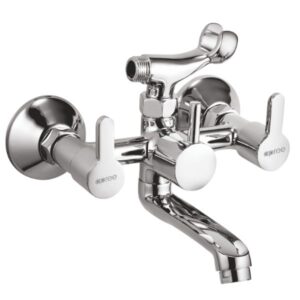 Fusion Wall Mixer with Crutch Faucet