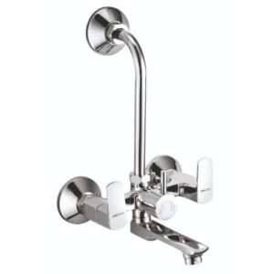 Kubix series Wall Mixer with Bend Faucet