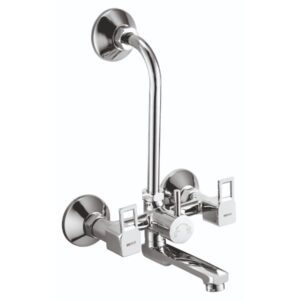 Alpha Series Wall Mixer with L Bend Faucet